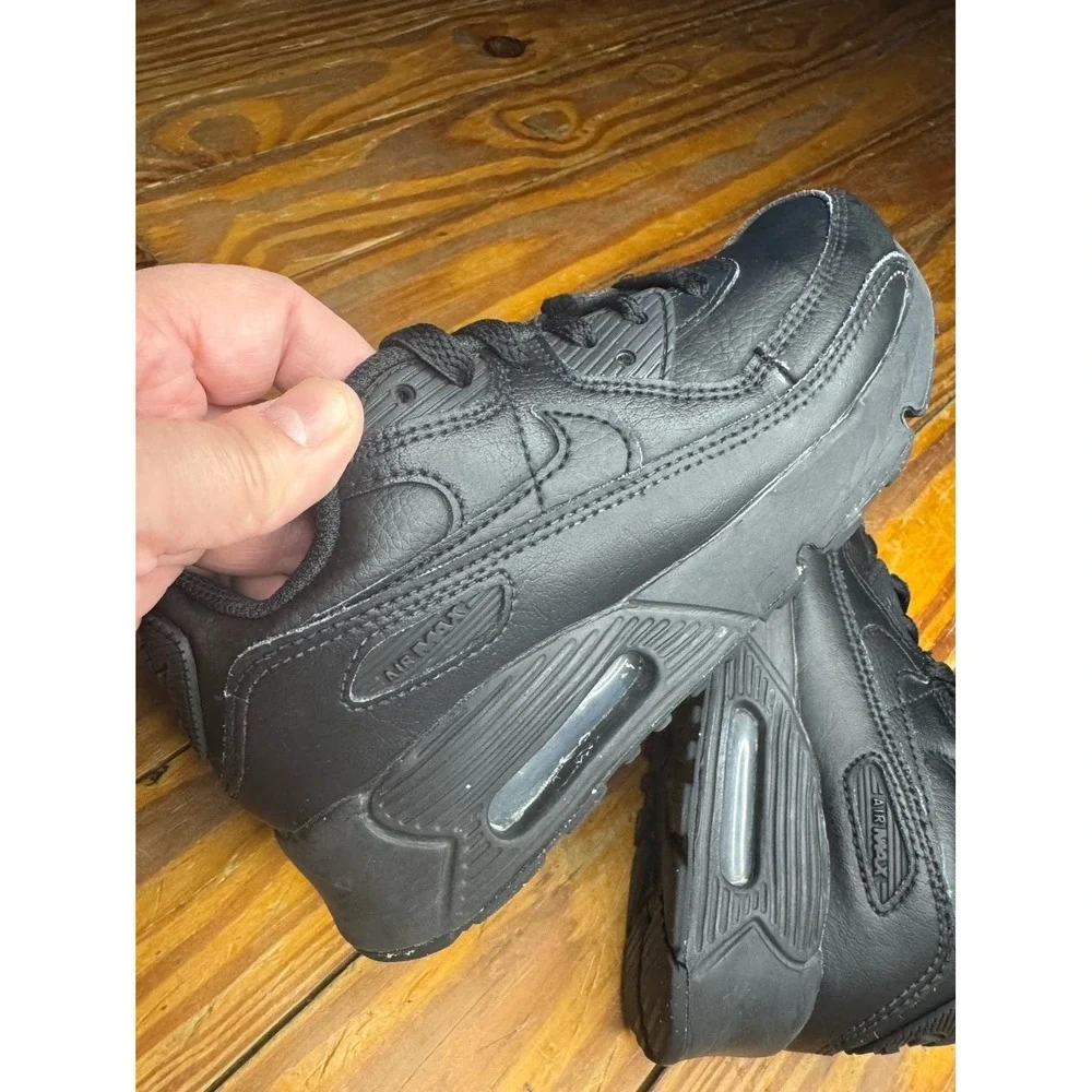 Nike Air Max 90 Triple‎ Black Size 13.5C